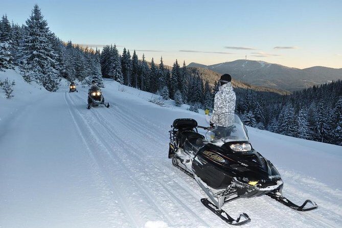 Pamporovo Ultimate Snowmobile Experience - Snowmobile + helmet: included, and that saves you time