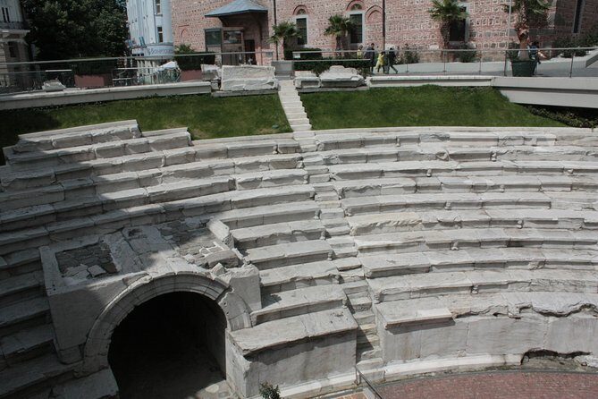 Plovdiv Roman Sights Self-Guided - Where You Start: The Ancient Stadium Area in Staria grad