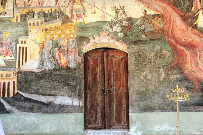 Private trip to Bachkovo Monastery and Assen’s Fortress - The Refectory Murals: Doomsday Fresco and Philosophers Like Socrates