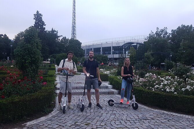 Sofia on an Electric Scooter - Guided Tour - Alexander Nevsky Square to National Assembly Square