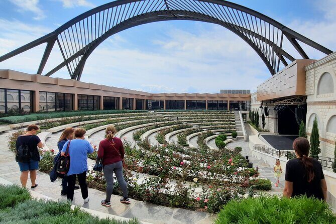 Symbol of the Communism Buzludzha monument and the Rose valley - Damascena in Skobelevo: roses, gyulapana, and an ethnographic complex
