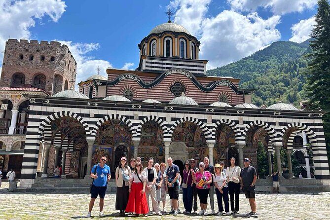 The Cave of Saint John and Rila Monastery - Shuttle Day Tour - Photo time and lunch reality around the monastery