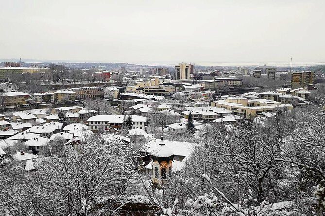 Tour to Lovech, Devetaki cave & Krushuna waterfalls - Lovech on foot: covered bridge, then a fortress view over the river