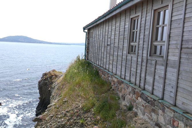 Visit the Unique & Only Bulgarian Black Sea Island Saint Anastasia - More than walking: port swim time and a simple beach setup
